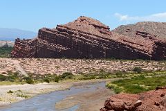 35 Rio de los Conchos With Los Castillos The Castles Close Up In Quebrada de Cafayate South Of Salta